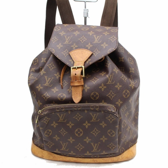 Auth Louis Vuitton Montsouris GM BackPack L42BP440 - Picture 2 of 8